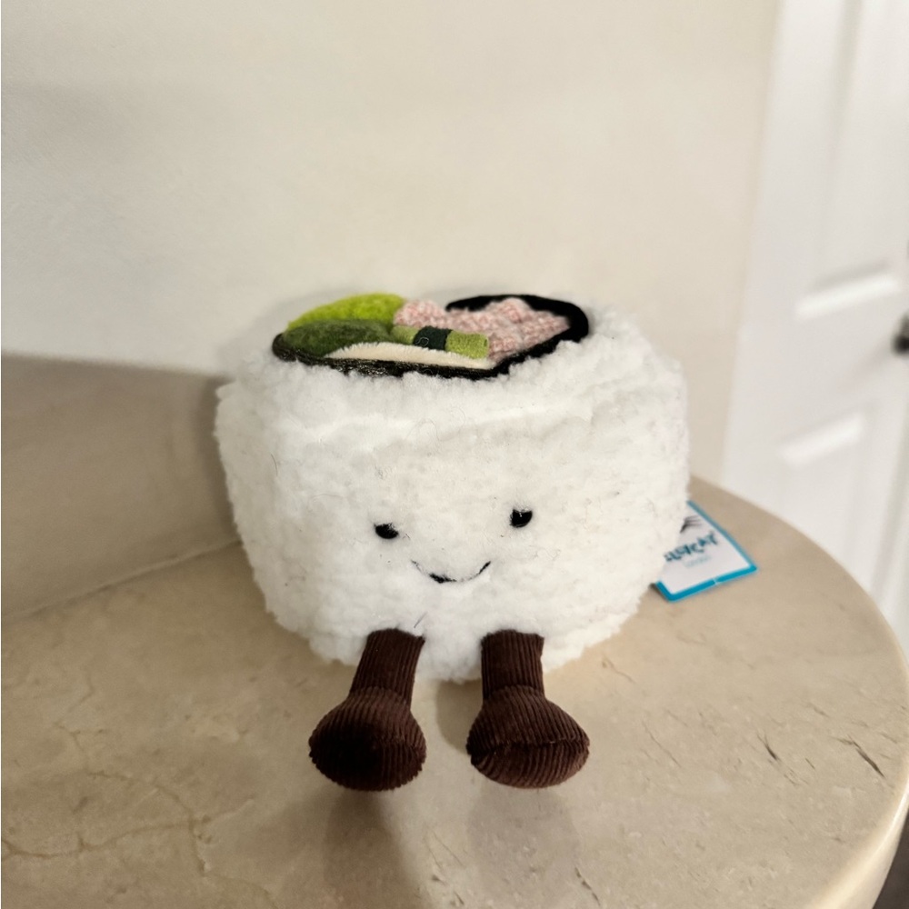 NWT JellyCat Silly Sushi California (Retired)